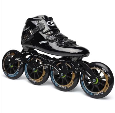 China PVC Professional Women Men Skate Shoes Roller Skates Speed ​​Skating Built-in Wheels Shoes Rollers Inline Sneakers For Adults for sale