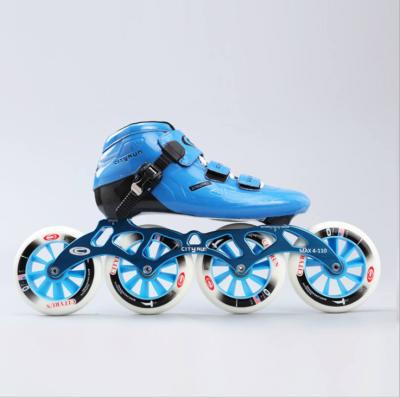 China PVC Profession Speed ​​Inline Skates Carbon Fiber Roller Skate Wheel Shoes 125mm 110mm 100mm 90mm 80mm for sale