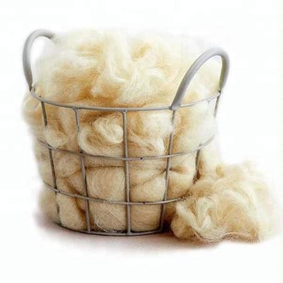 China Raw Washed Carded Spinning Yarn Sheep Wool Tops Wool Fiber For Spinning for sale