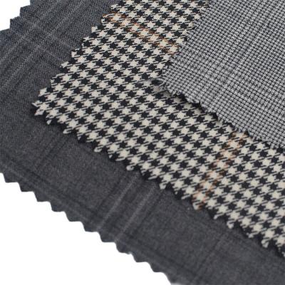 China 2019 hot sale anti static in wool stock worsted fabric for sale