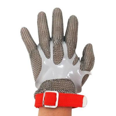 China Cut Proof For Butcher Hot 304L Cut Resistant Stainless Steel Chainmail Gloves For Butcher for sale