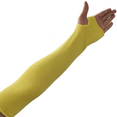 China Double Layer Aramid Arm Safety Work Sleeve for sale