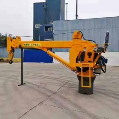 China Others Custom 2 Ton 3 Ton Ship Crane Manufacturer Dock Deck Crane Low Prices Hydraulic Telescopic Marine Crane for sale