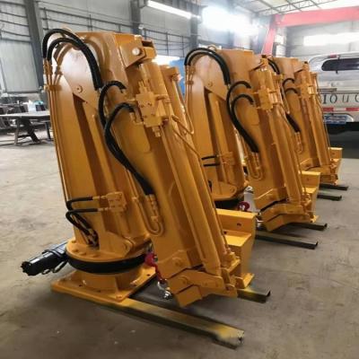 China Other Manufacturers Wholesale 3 Ton Small Non-Standard Folding Hydraulic Boom Crane Marine Folding Hoist Crane for sale