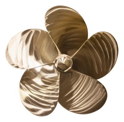 China Boat Spare Parts Propeller Professional Fixed Pitch Boat Bronze Propeller Boat Propeller for sale