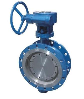 China Boat Marine Soft Seal Double Eccentric Flange Butterfly Valve for sale