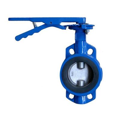 China Manual Adjustment Stainless Steel Marine Boat Wafer Marine Type Butterfly Valve for sale