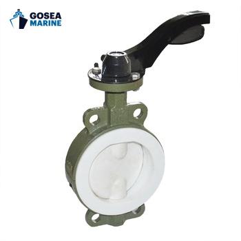 China Exporters of 304/316 Marine Flange Water Iron Butterfly valve stainless steel trigger valleys butterfly valve for sale