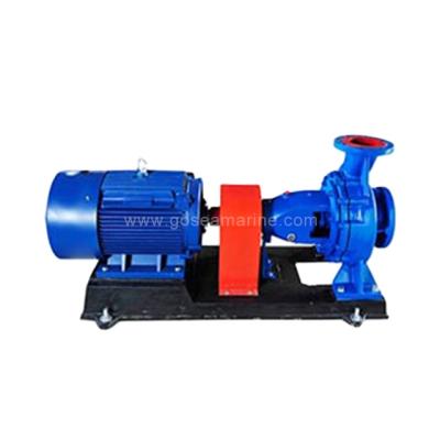 China Durable Use For Small Boat IHF Electric And High Quality Brine Water Pump Centrifugal Pump Marine Pumps for sale