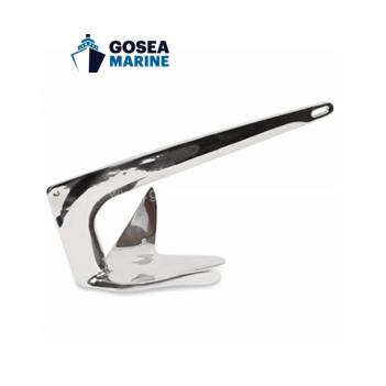 China Marine Buildings Stainless steel bruce boat anchors yacht 20kg for sale