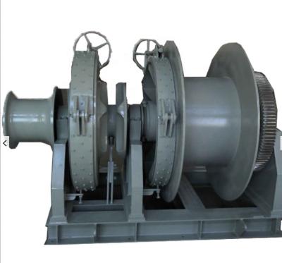 China Marine Electric Capstan Winch Anchor Double Drum Electric Windlass Extraction Machine For Marine for sale