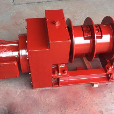 China BOAT 35 Ton Marine Winch Marine Diesel Hydraulic Electric Windlass Double Drum For Boat for sale