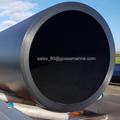 China Corrosion Resistant Polyethylene 1000mm 1200mm 1600mm HDPE High Pressure Water Pipe For Marine Dredging for sale