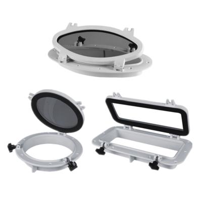 China Marine Hardware Fittings Oval Yacht Porthole Boat Window Decoration Window for sale