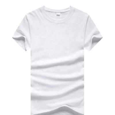 China China unisex plain white pima cotton Anti-wrinkle 100% cotton blank t-shirt for printing or promotion for sale