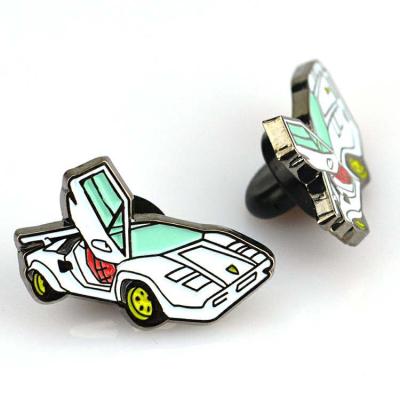 Китай Good Europe Manufacturer Pin Custom Hard Enamel Brooches Black Pins With Backing Car Enamel Pins продается