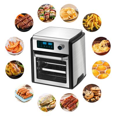 China Healthy Oil Free Heating 14L, 18L, 20L, 22L 110-220V Healthy Fried Air Circulation Fry Chicken Machine Air Fryer Cooking Air Fryer Electric Oven for sale