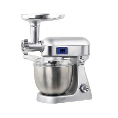 China 1200w Beater Ejector Knob All in One Stand Mixer Multi Function Electric Crusher Cake Dough Food Mixer for sale