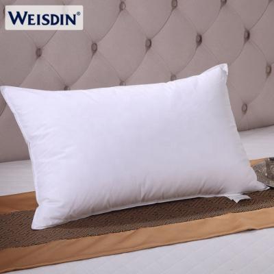 China Anti-Apnea Wholesale Lower Prices 100% Cotton Pillow Support Hotel Pillow For Relax Neck Pain -, Free Sample for sale