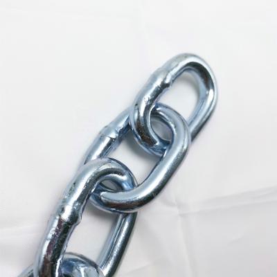 China Galvanized Standard Short Drag Chain DIN5685A Link Chain Welded Short Link Chain Size 8mm for sale