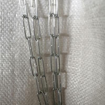 China Drag Chain Welded Link Chain 2mm Long Chain for sale