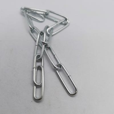 China Drag Chain DIN763 Galvanized 2mm Long Link Chain for sale