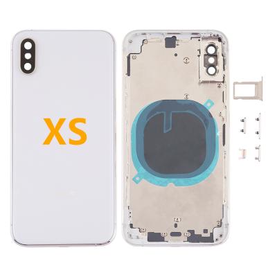 China Metal Mobile Phone Back Glass Housing Middle View Housing Back Cover For iPhone XS for sale