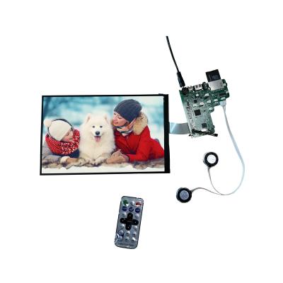 China Video Playback XCLT Video Hot Loop Frameless Screen Add Semi Board Product Digital Photo Frame for sale