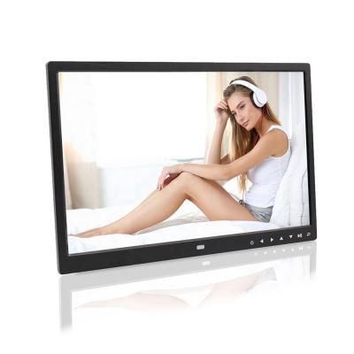 China 15 Inch Digital Photo Frame Clock With Video Loop In Touch Front Buttons for sale