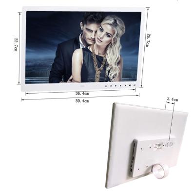 China Clock 17 Inch HD Digital Photo Frame for sale