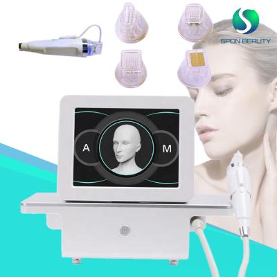 China Wrinkle Remover RF Skin Tightening Fractional Face Lifting Gold RF Microneedling Machine Portable for sale