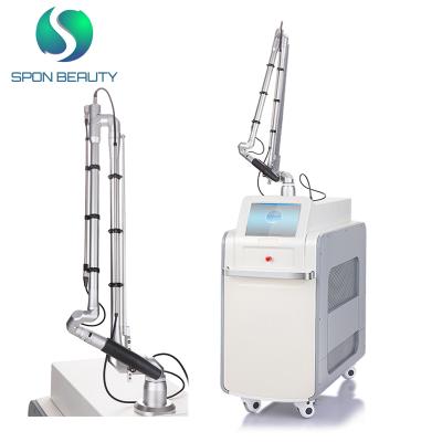 China Anti-puffiness 1064nm 755nm 532nm pico way machine price tattoo removal second pico nd yag laser q switch laser pico laser machine for sale