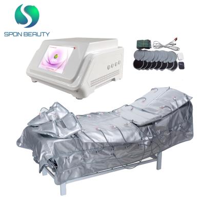 China Anti-Puffiness 2020 New 3 in 1 Infrared Pressotherapy EMS Slimming Machine Pressotherapy Machine Lymphatic Drainage Machine for sale