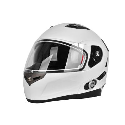 China Flip-Up Helmet Motorcycle Helmet Bluetooth BM2-902 for Motorbike with DOT Certification and Built-in Intercom for sale