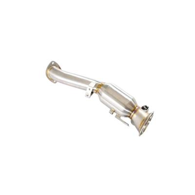 China Stainless Steel 304/Titanium Alloy High Performance Exhaust Downpipe With Heat Shield For Lexus RC200T IS200T GS200T 2.0T Header Manifold for sale