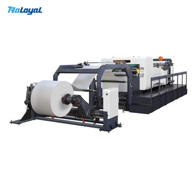 China Paper Cardboard Making 500gsm Servo Paper Roll Precision High Speed ​​Rotary Sheet Mill for sale