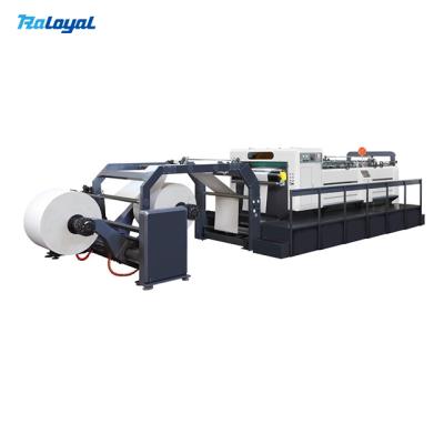 China Construction worksÂ   500gsm Good Price Paper Roll High Speed ​​Rotary Sheeting Machine for sale