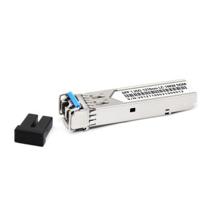 China FTTx 1G 1.25G 10G SC ​​Dual Fiber 1550nm 10 20 60 80 100 Kilometer Transceiver SFP Module Price for sale