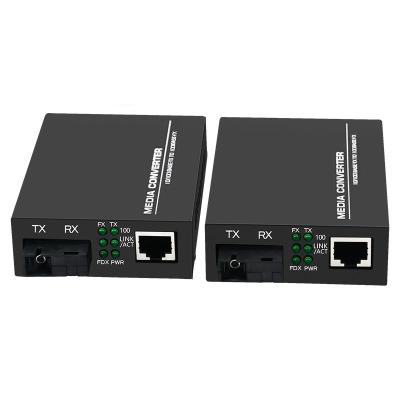 China FTTH FTTB FTTX Network 1310nm 1550nm Wavelength 5v1a Supply Media Converter Output Power Gigabit for sale