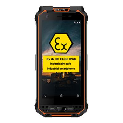 China Dual SIM Card Factory ODM Android 4G Lte Atex Smartphone Industrial Intrinsically Safe IP68 Explosion Proof Mobile Phone Without Camera for sale