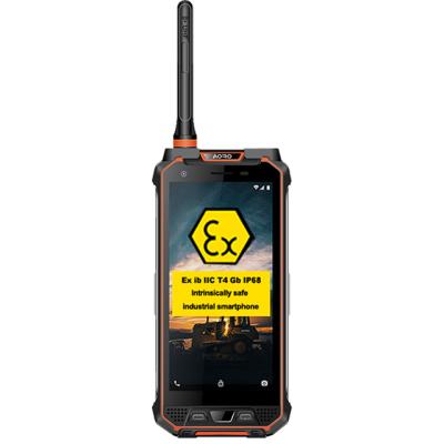 China Dual SIM Card Industrial Atex 4g DMR Radio VHF/UHF Two Way Radio Mobile Phone Ex Proof Mobile Phone Rugged Dual SIM Card Industrial Radio Walkie Talkie Atex for sale