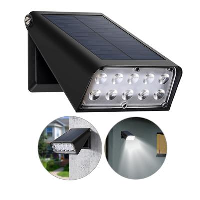 China Outdoor Waterproof Solar Garden Lights Lamp Garden Solar Light Sensing Wireless Lamp Outside Wall Lamp for sale