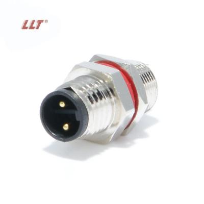 China Power LLT Ip65 Ip67 ip68 Waterproof 2 3 4 5 Pin Solder Type Mini M8 Panel Mount Connector For Signal for sale