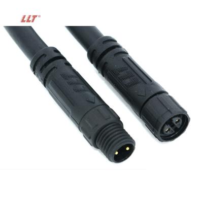 China Power Ip67 ip68 2 3 4 5 pin m8 waterproof male female mini strip led connector for sale