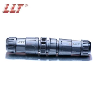 China Electrical LED light 2+5pin M19 assembly waterproof connector IP68 led strip 2 connector 3 4 5 6 7 8 12 15pin for sale