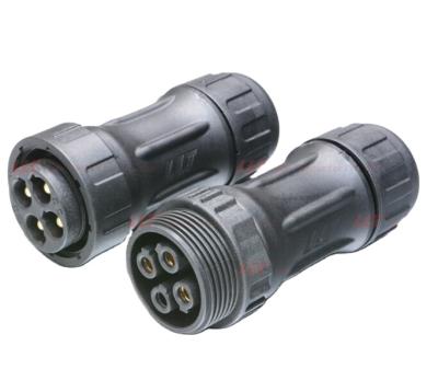 China High End Waterproof Electrical IP68 Wire Socket Connector, m45 3pin 4pins Male Female Screws With Cable For Boat And Marine for sale