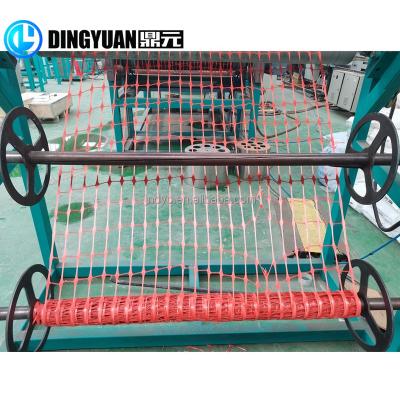 China Building Material Shops Plastic Crash Barrier Warning Barrier Mesh Making Machine for sale