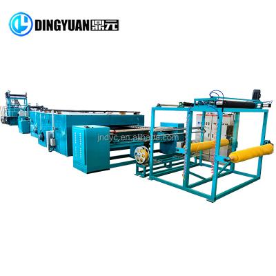 China Building Material Stores Factory Climb Surport Net Making Plastic Bi Oriented Net Machine for sale