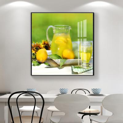 China Wholesale Modern Creative Drink Wine Decoration Bar Waterproof+ECO-Friendly Luxury Low Price Restaurant Kitchen Wall Art Paintings Glass for sale