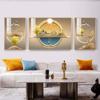 China Modern Nordic Luxury Artwork Painting Luxury Artwork Painting Waterproof+ECO-Friendly Sofa Set Living Room for sale